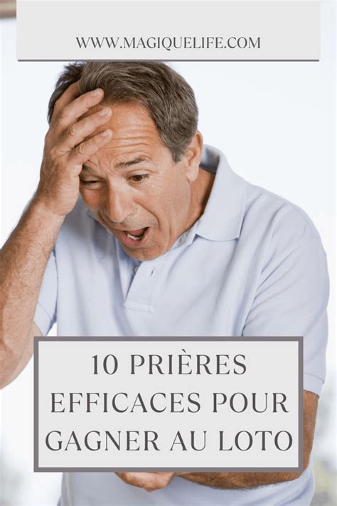 priere pour gagner au loto
